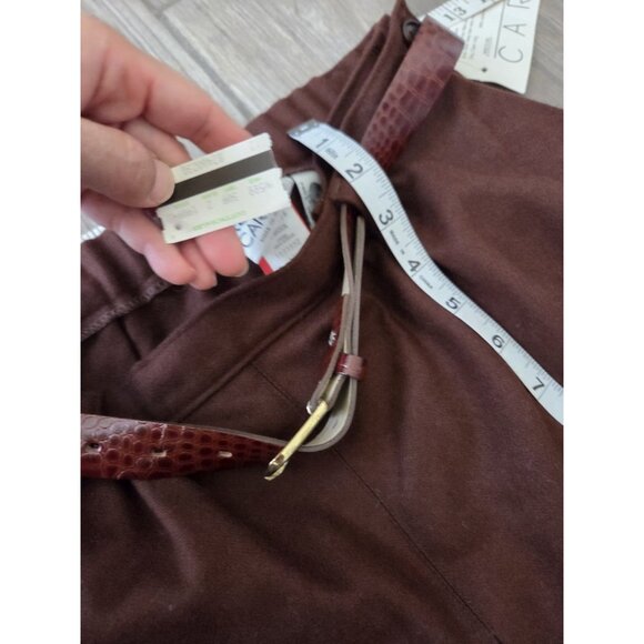 Koret Career Wool Pleated Midi A Line Skirt Vintage. Still With Tag! Sz 12 - Picture 5 of 11